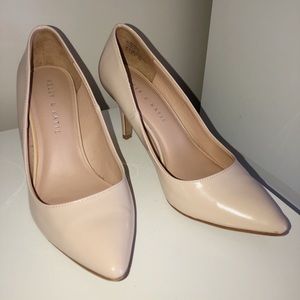 Beige heels from Kelly & Katie